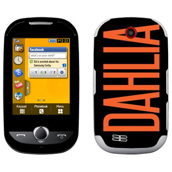   «Dahlia»   Samsung S3650 Corby