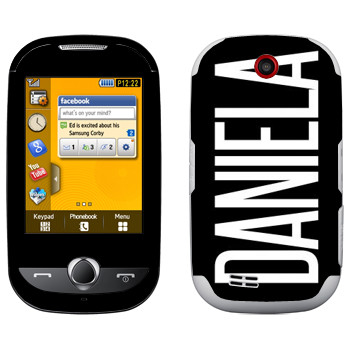   «Daniela»   Samsung S3650 Corby