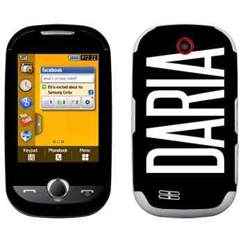   «Daria»   Samsung S3650 Corby