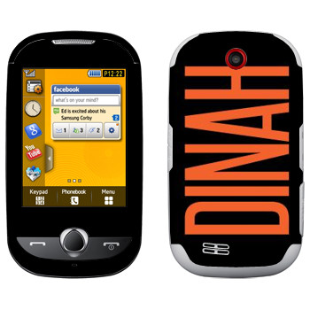   «Dinah»   Samsung S3650 Corby