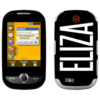   «Eliza»   Samsung S3650 Corby