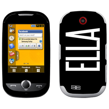   «Ella»   Samsung S3650 Corby