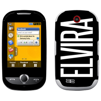   «Elvira»   Samsung S3650 Corby