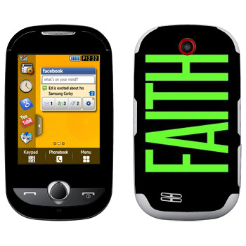   «Faith»   Samsung S3650 Corby