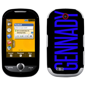   «Gennady»   Samsung S3650 Corby