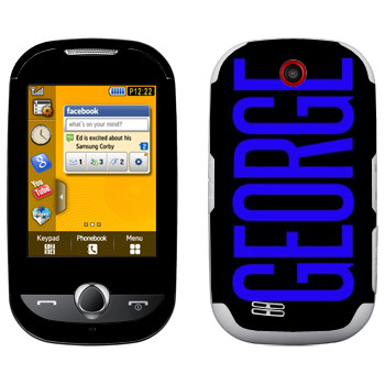   «George»   Samsung S3650 Corby