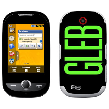   «Gleb»   Samsung S3650 Corby