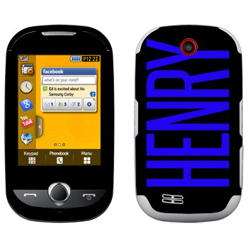  «Henry»   Samsung S3650 Corby
