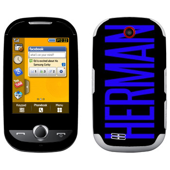   «Herman»   Samsung S3650 Corby