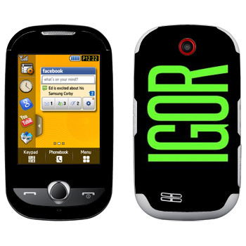   «Igor»   Samsung S3650 Corby