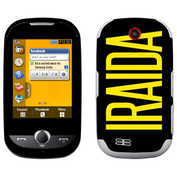   «Iraida»   Samsung S3650 Corby