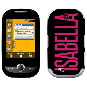   «Isabella»   Samsung S3650 Corby