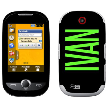   «Ivan»   Samsung S3650 Corby
