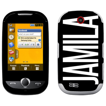   «Jamila»   Samsung S3650 Corby
