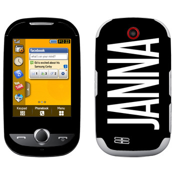   «Janna»   Samsung S3650 Corby