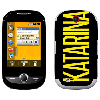   «Katarina»   Samsung S3650 Corby