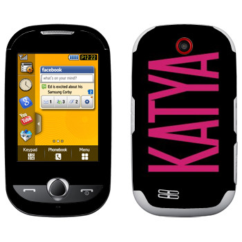   «Katya»   Samsung S3650 Corby