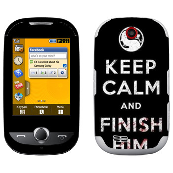   «Keep calm and Finish him Mortal Kombat»   Samsung S3650 Corby