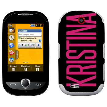   «Kristina»   Samsung S3650 Corby