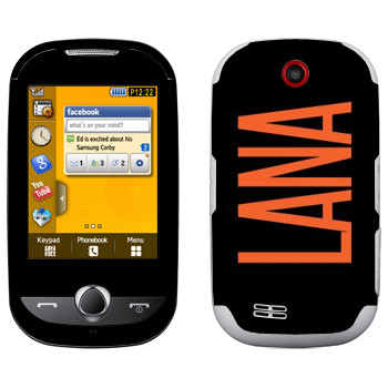  «Lana»   Samsung S3650 Corby