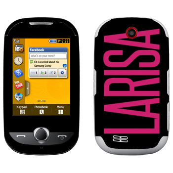   «Larisa»   Samsung S3650 Corby