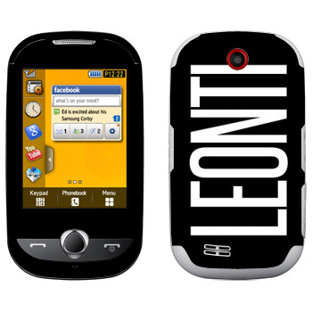   «Leonti»   Samsung S3650 Corby
