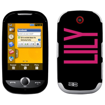   «Lily»   Samsung S3650 Corby