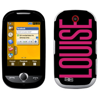   «Louise»   Samsung S3650 Corby