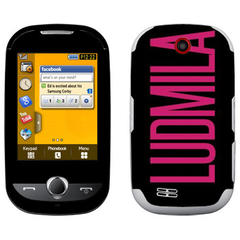   «Ludmila»   Samsung S3650 Corby