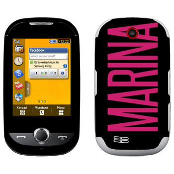   «Marina»   Samsung S3650 Corby