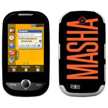   «Masha»   Samsung S3650 Corby