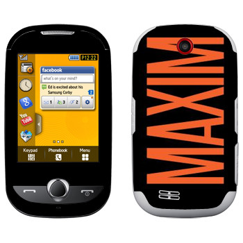   «Maxim»   Samsung S3650 Corby