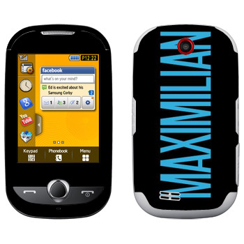   «Maximilian»   Samsung S3650 Corby