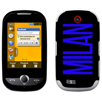   «Milan»   Samsung S3650 Corby