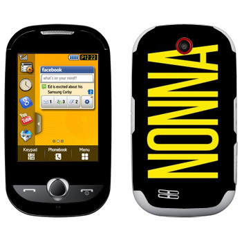   «Nonna»   Samsung S3650 Corby