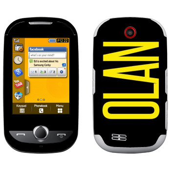   «Olan»   Samsung S3650 Corby