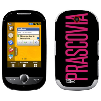   «Prascovia»   Samsung S3650 Corby