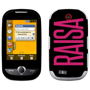   «Raisa»   Samsung S3650 Corby