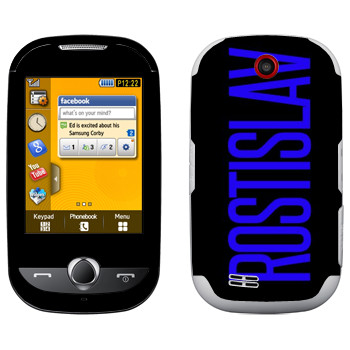   «Rostislav»   Samsung S3650 Corby