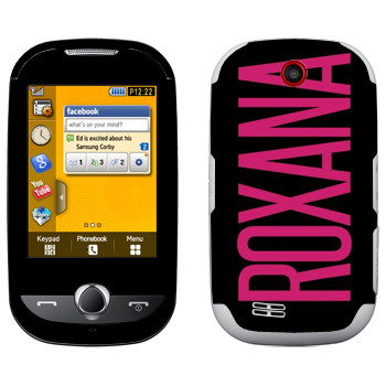   «Roxana»   Samsung S3650 Corby