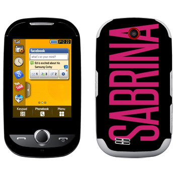   «Sabrina»   Samsung S3650 Corby