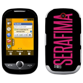   «Serafima»   Samsung S3650 Corby