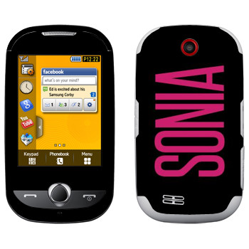   «Sonia»   Samsung S3650 Corby