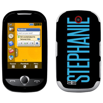   «Stephanie»   Samsung S3650 Corby