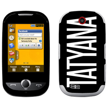   «Tatyana»   Samsung S3650 Corby