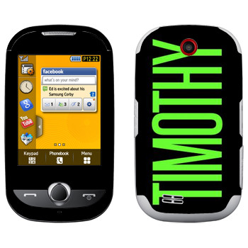   «Timothy»   Samsung S3650 Corby