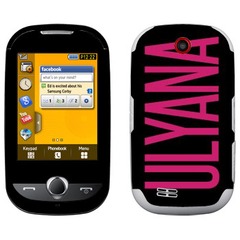   «Ulyana»   Samsung S3650 Corby