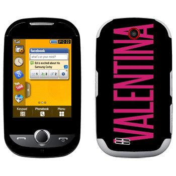   «Valentina»   Samsung S3650 Corby