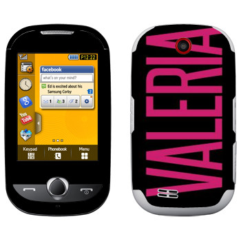   «Valeria»   Samsung S3650 Corby