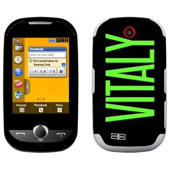   «Vitaly»   Samsung S3650 Corby